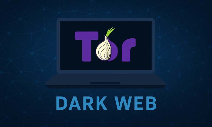 Tor browser logo accessing Dark Web hidden sites