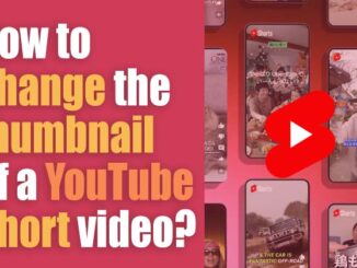Tutorial video explaining how to easily change the thumbnail of a YouTube Short using a simple trick.