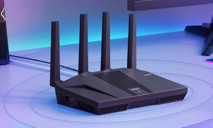 Wi-Fi router used for Internet browsing and online privacy protection