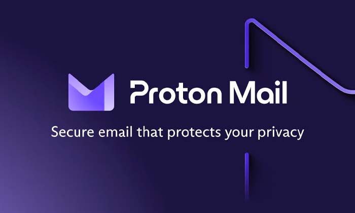 Proton Mail logo – secure and encrypted email service protecting your privacy.